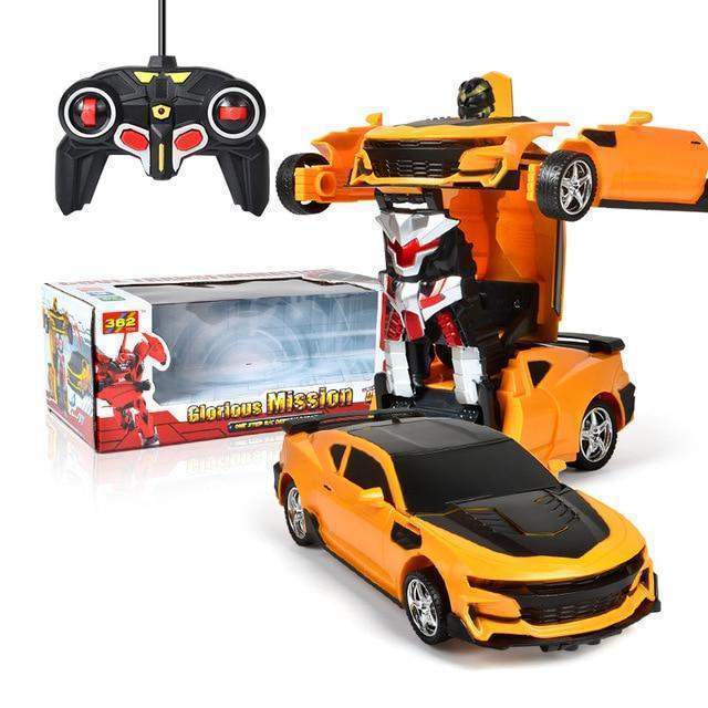 Transforming Robot Car with Remote Control