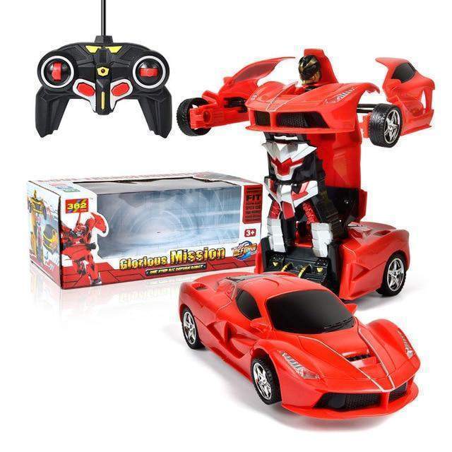 Transforming Robot Car with Remote Control
