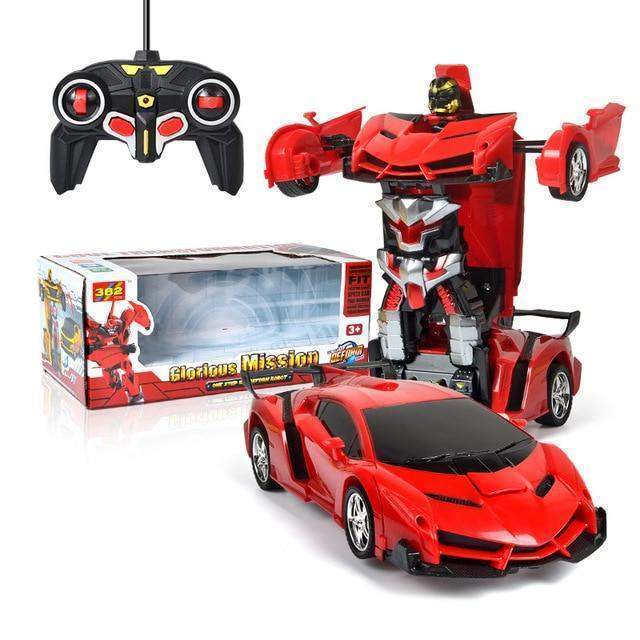 Transforming Robot Car with Remote Control