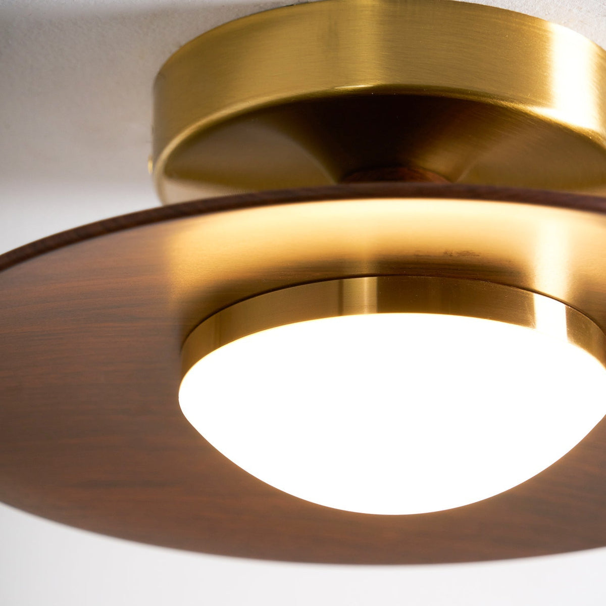 Contemporary LED Ceiling Light Compact Flush Mount Design