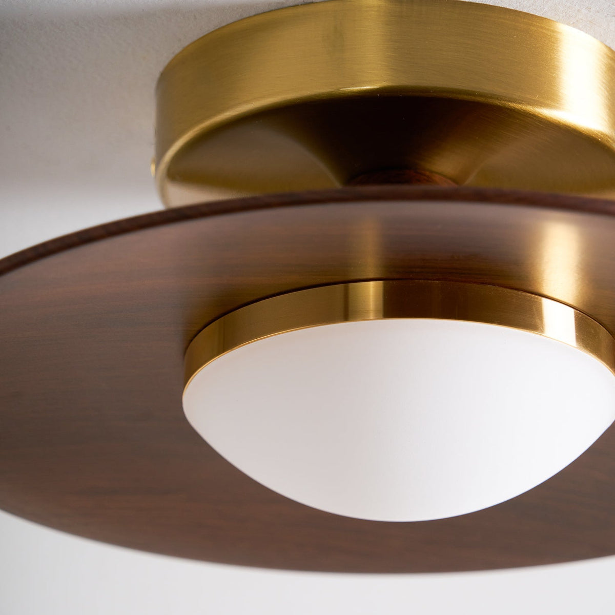 Contemporary LED Ceiling Light Compact Flush Mount Design