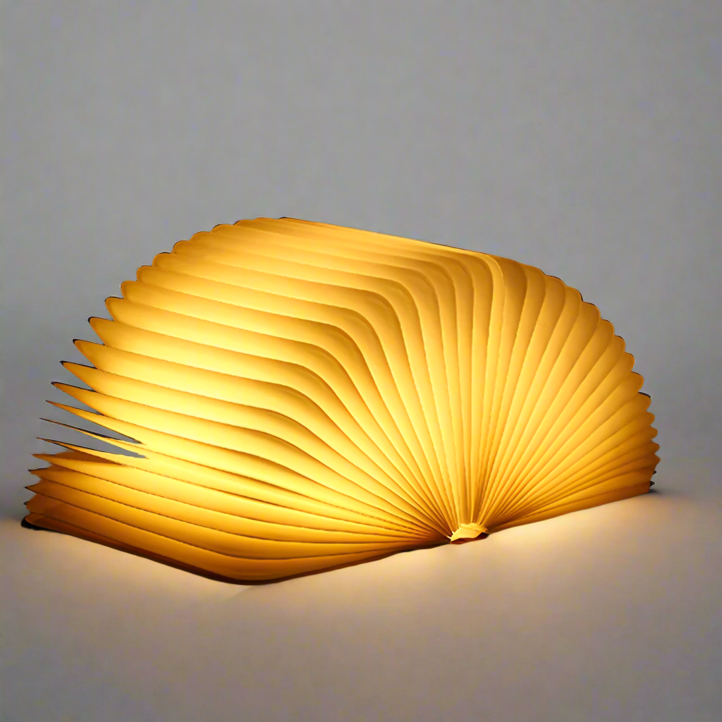 Decorative Book Shaped LED Night Light USB Rechargeable