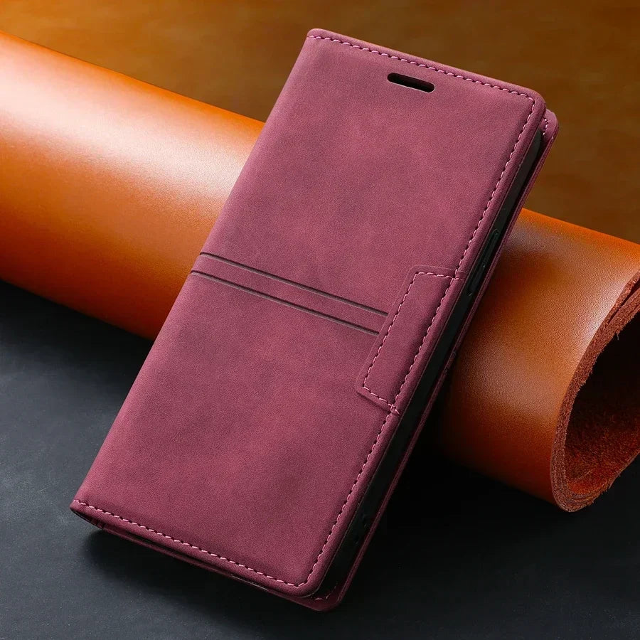 Magnetic Wallet Phonecase for Google Pixel Practical Style