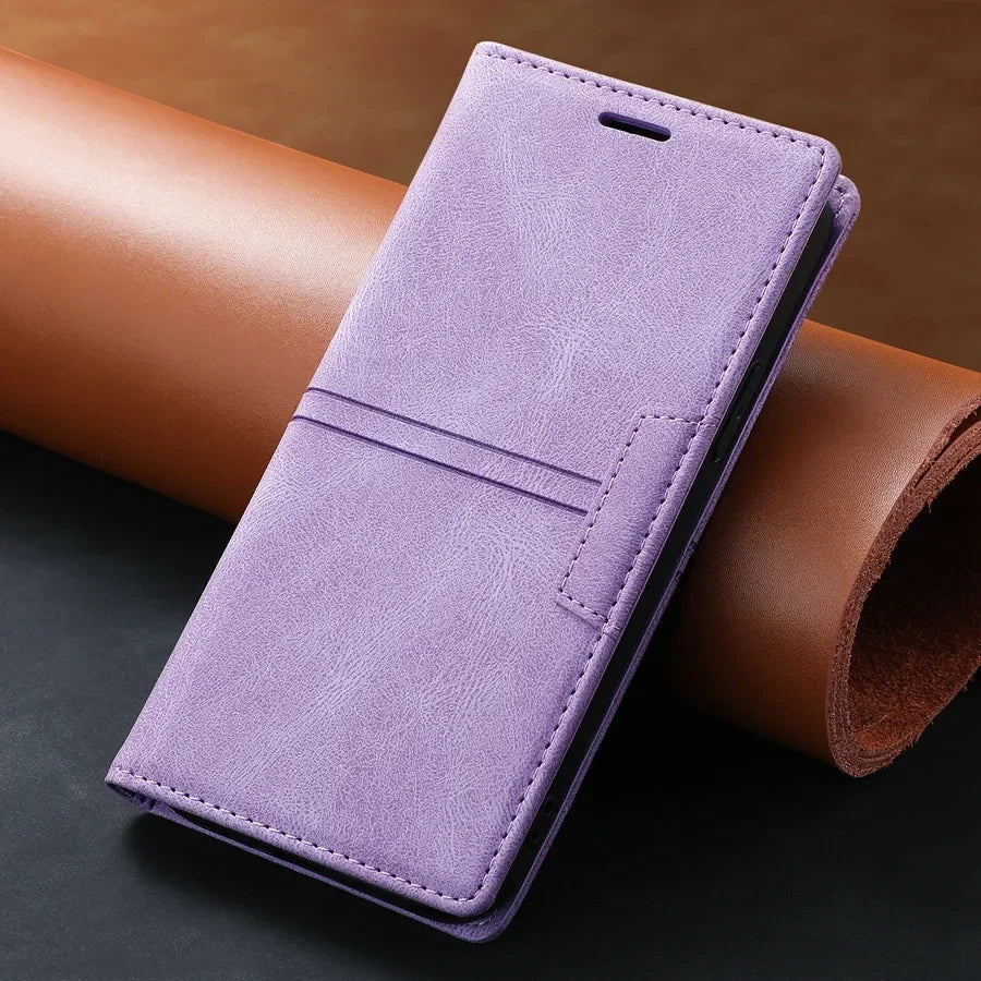 Magnetic Wallet Phonecase for Google Pixel Practical Style