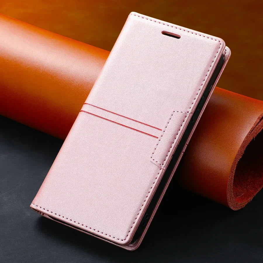 Magnetic Wallet Phonecase for Google Pixel Practical Style