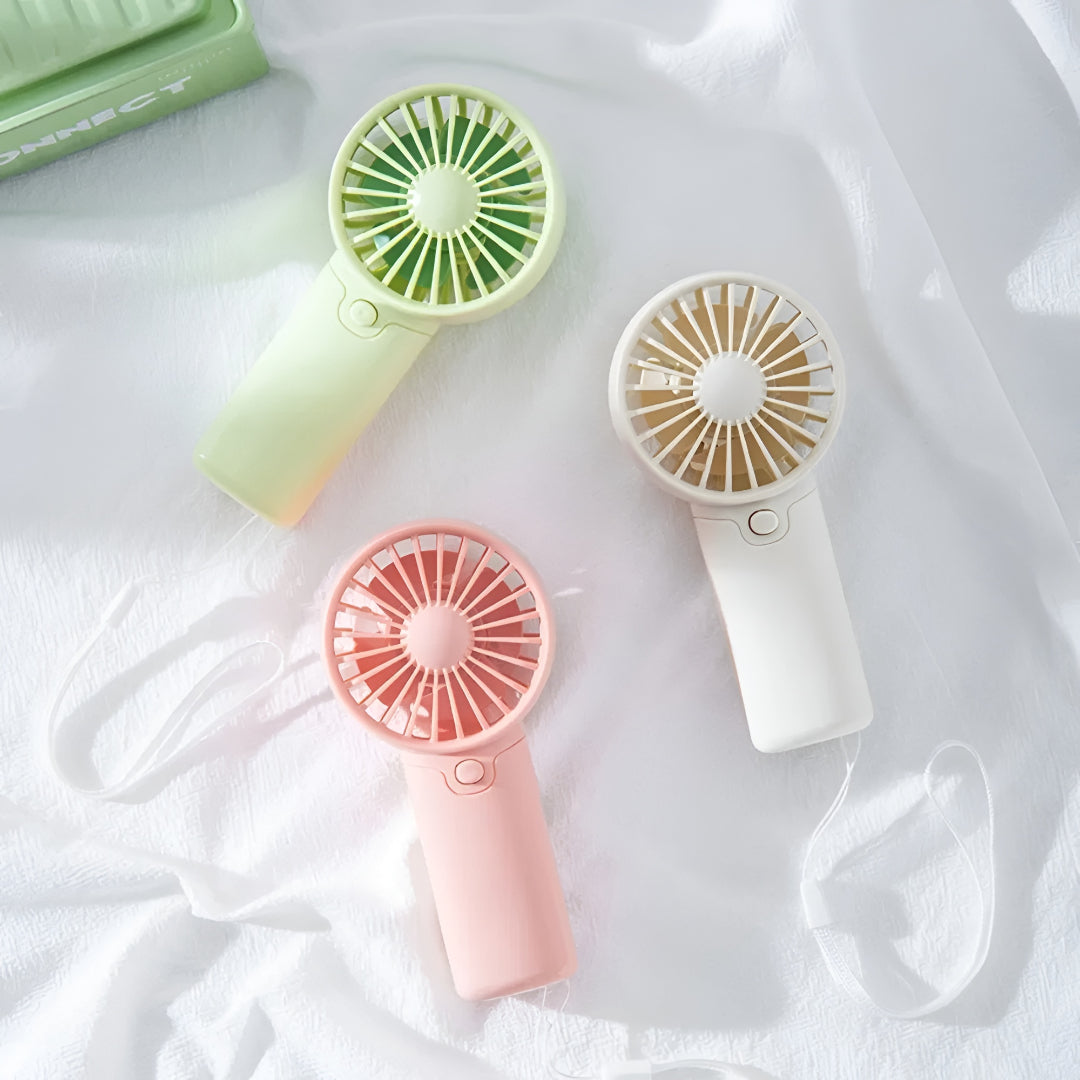 Portable Personal Handheld Fan for Home, Office & Travel