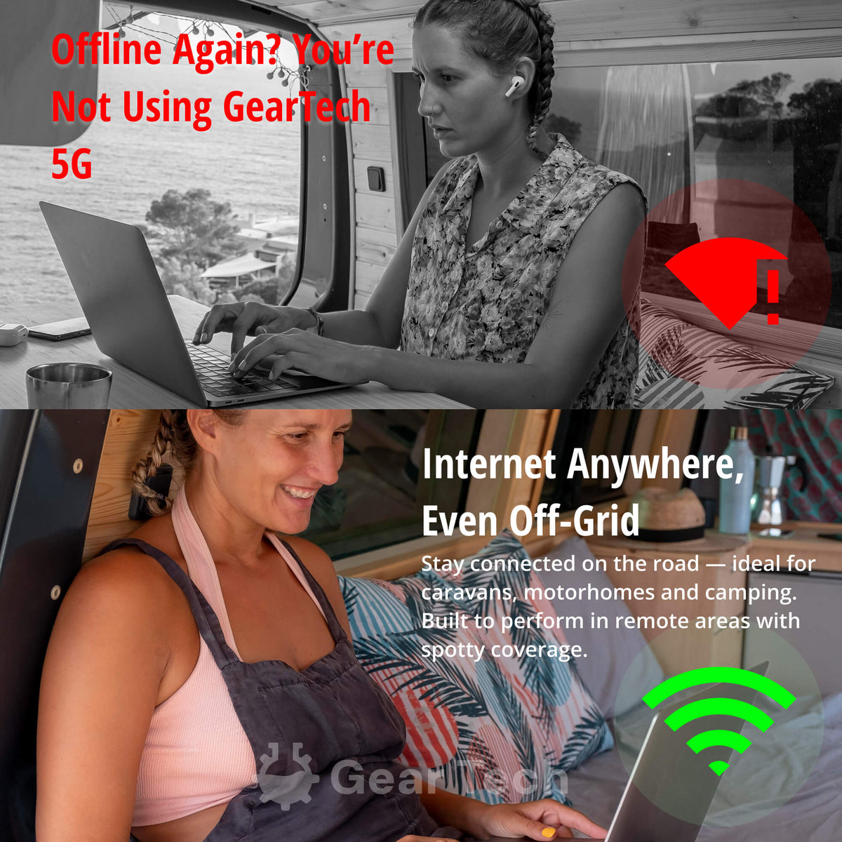 Portable Wi‑Fi Router Travel, Camping & Home Backup