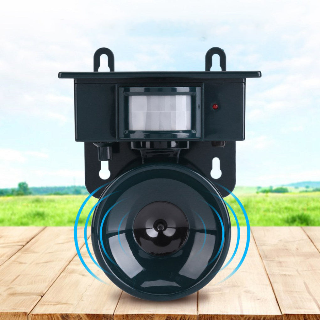 Garden Bird Deterrent Motion Sensor Pest Control with Sonic & Ultrasonic Output