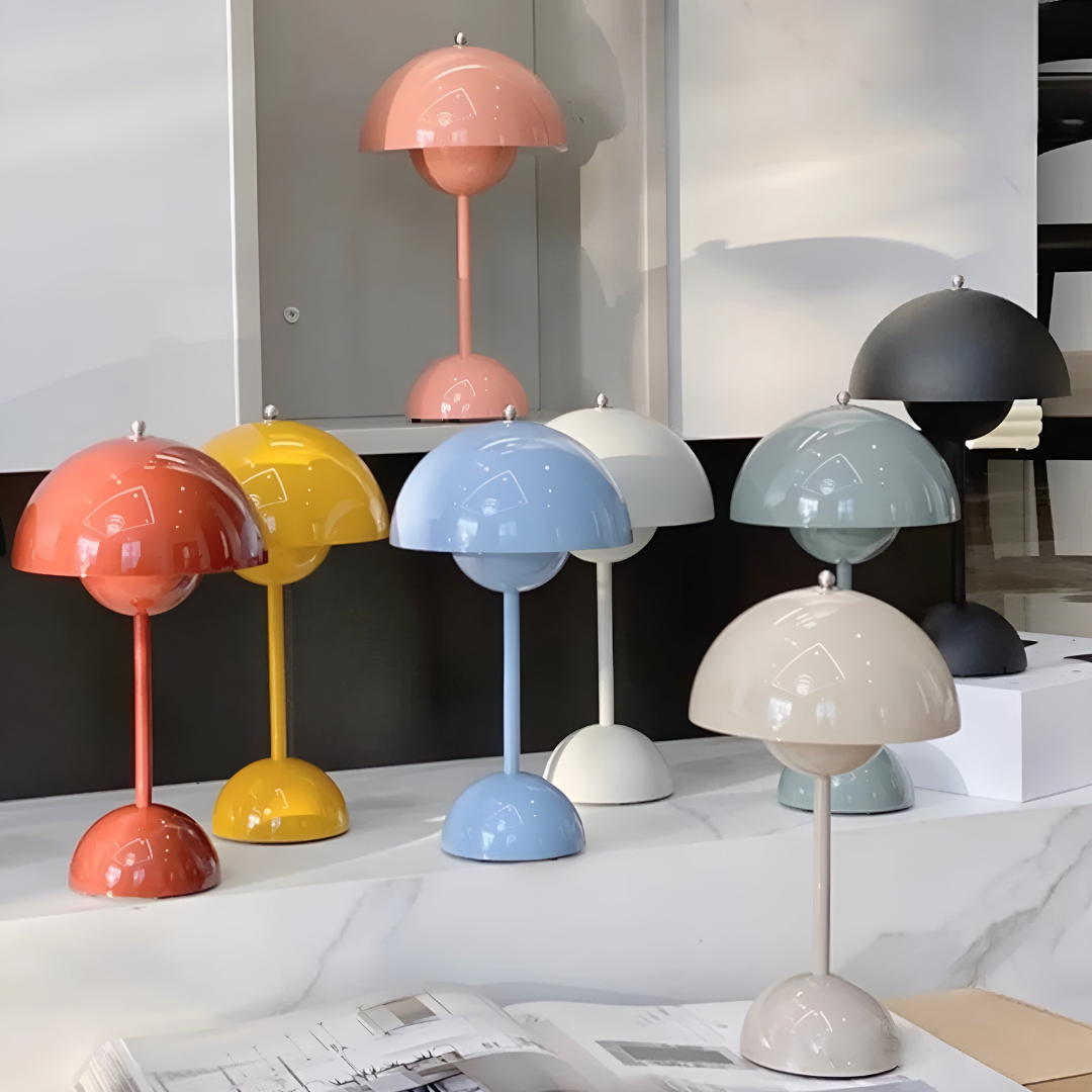 Modern Scandinavian LED Table Lamp Dimmable Home Lighting
