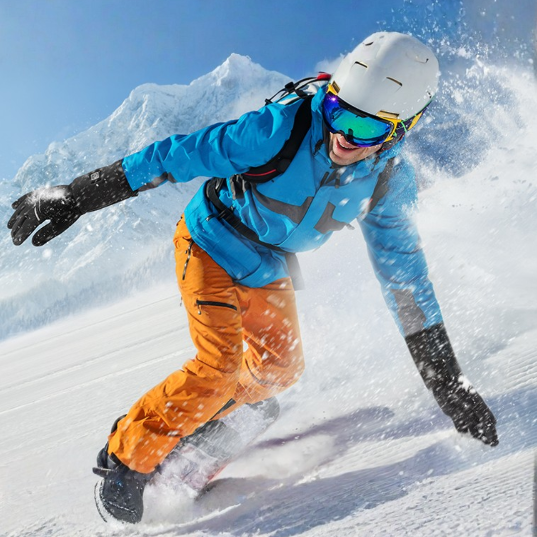 Heated Winter Gloves Rechargeable 3-Heat Settings for Cold Weather