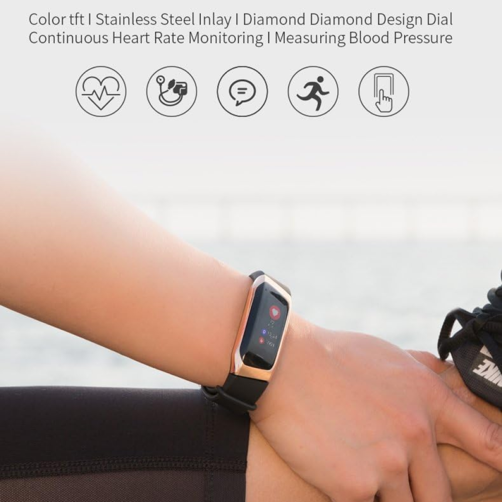 Fitness Smartwatch with Sleep & Activity Tracking