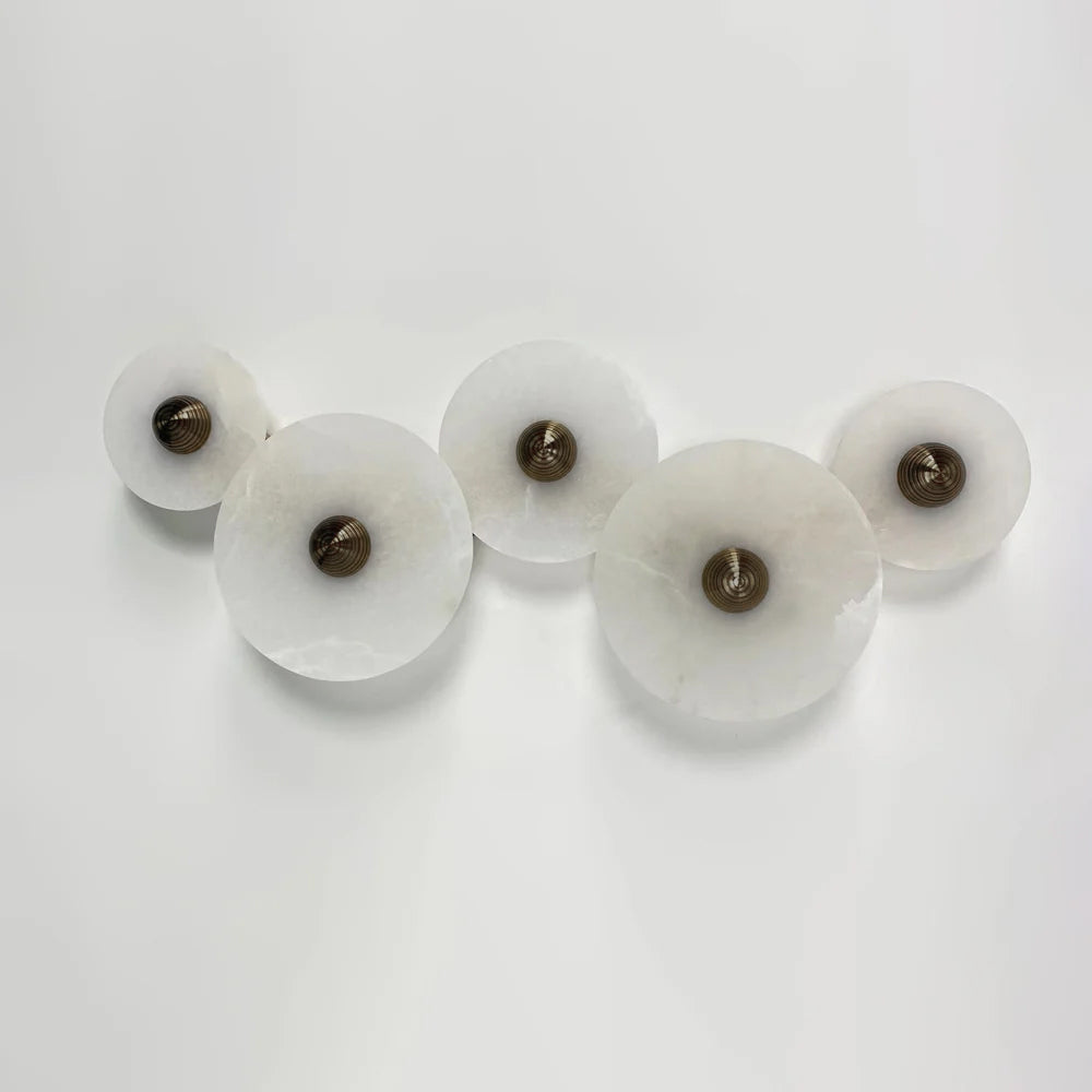 Decorative Round LED Flush Mount Wall Light Fixture