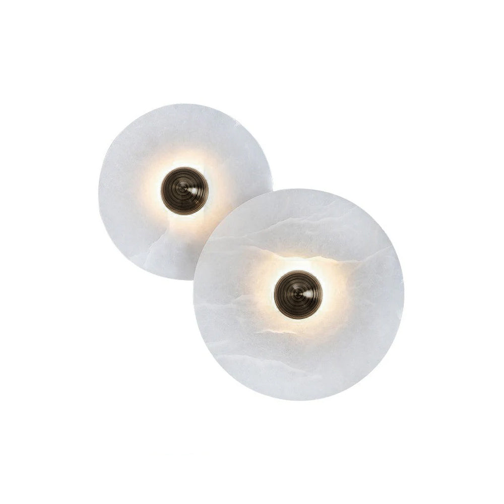 Decorative Round LED Flush Mount Wall Light Fixture