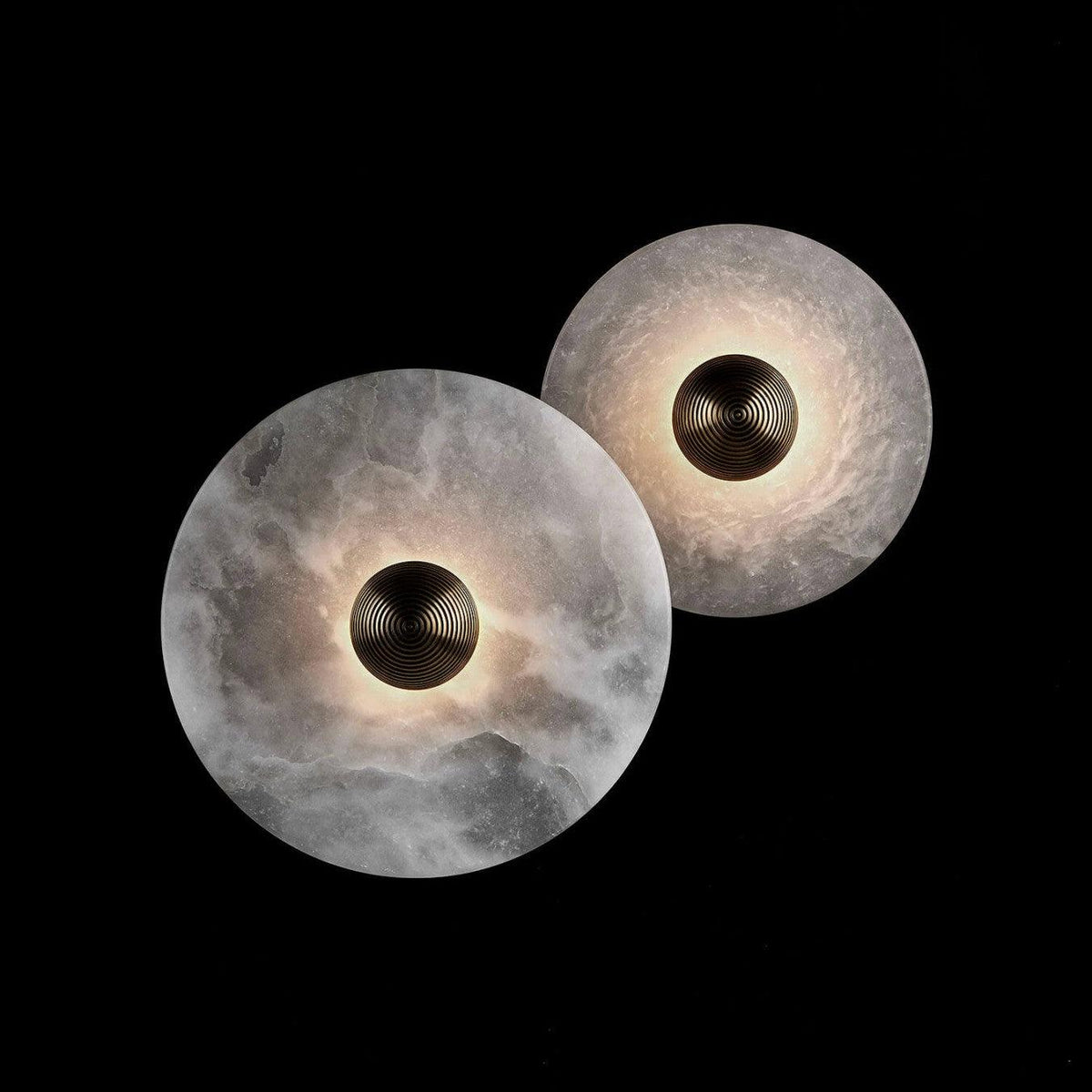 Decorative Round LED Flush Mount Wall Light Fixture
