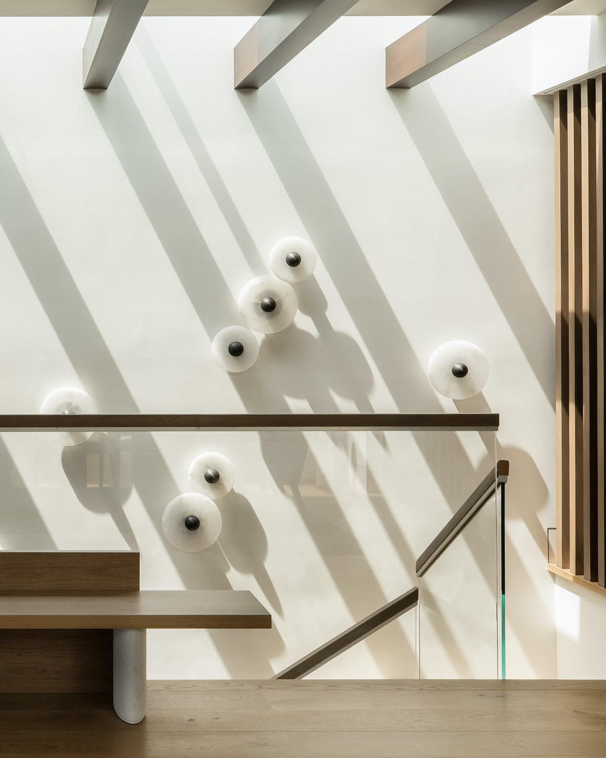 Decorative Round LED Flush Mount Wall Light Fixture