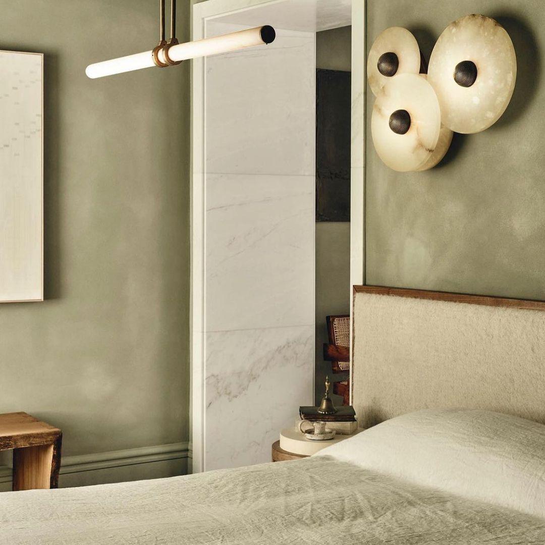 Decorative Round LED Flush Mount Wall Light Fixture