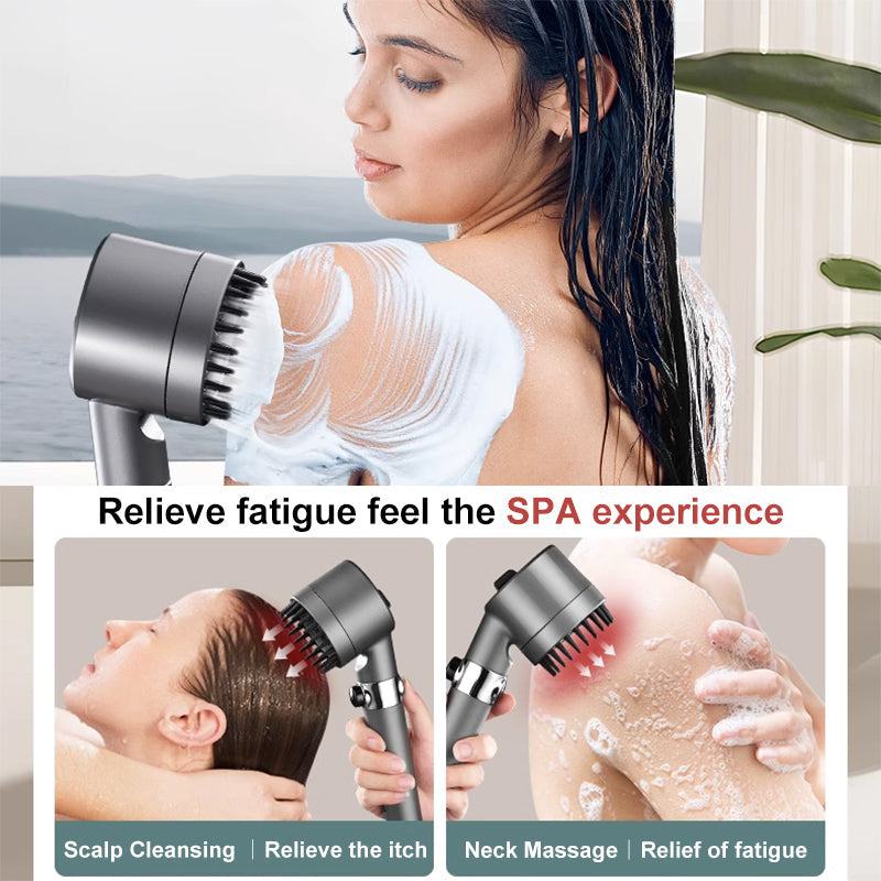 Spa‑Style Shower Head with Pressure Boost