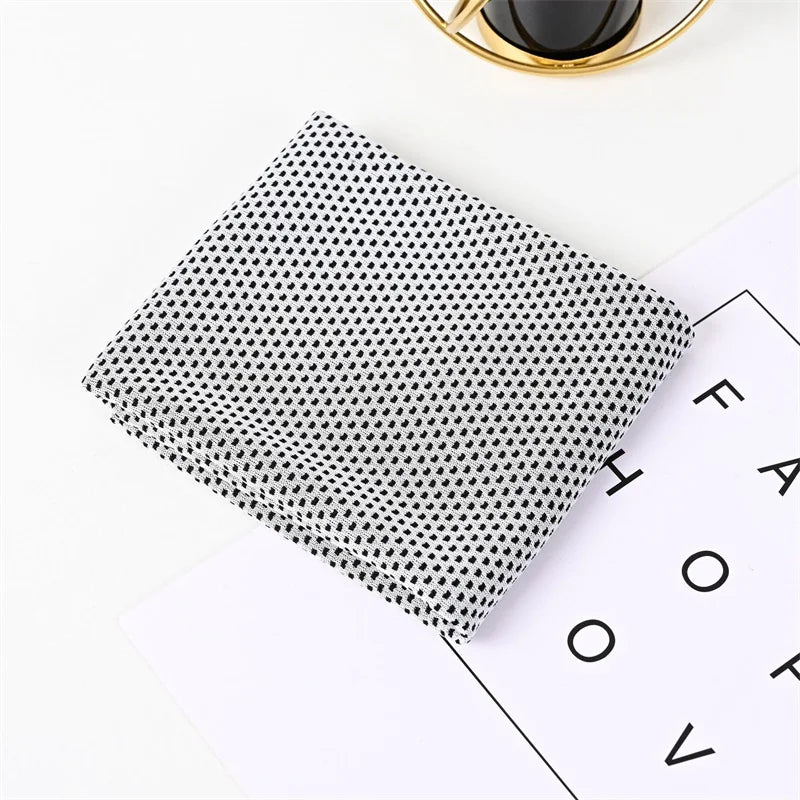 Cooling Sports Towel with Polka Dot Pattern for Fitness & Outdoor Activities