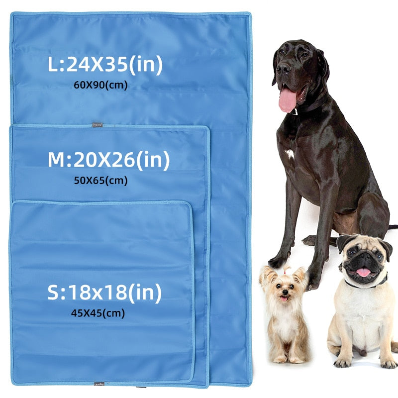 Pet Cooling Mat Perfect for Hot Summer Days
