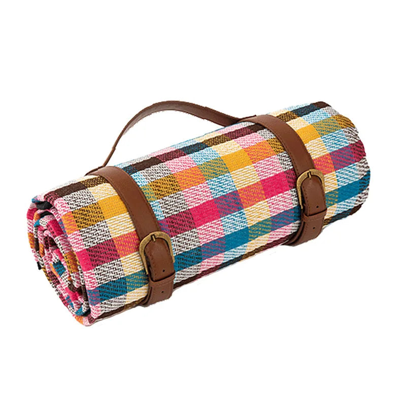 Portable Picnic Blanket for Beach, Park and Camping