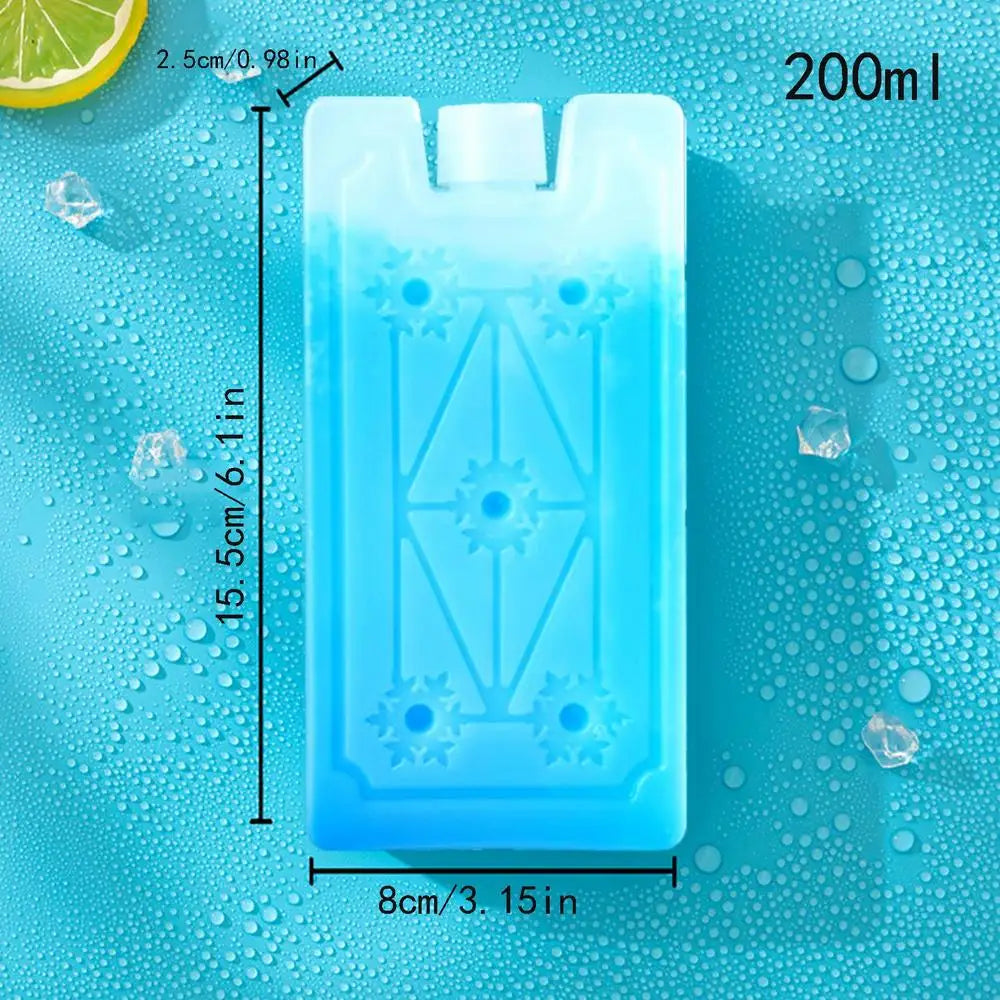 Rectangular Reusable Ice Pack for Cooler Boxes & Outdoor Trips