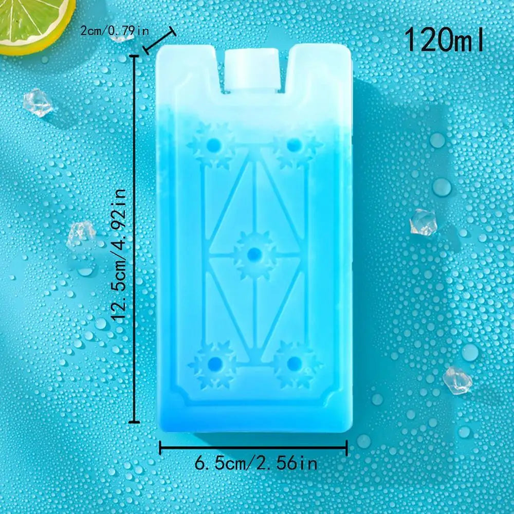 Rectangular Reusable Ice Pack for Cooler Boxes & Outdoor Trips