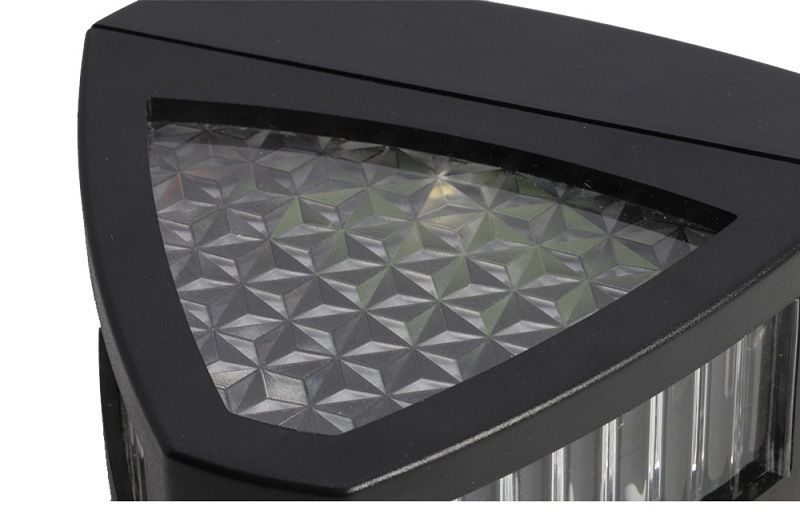 Elegant Solar Wall Lamp for Patio and Driveway