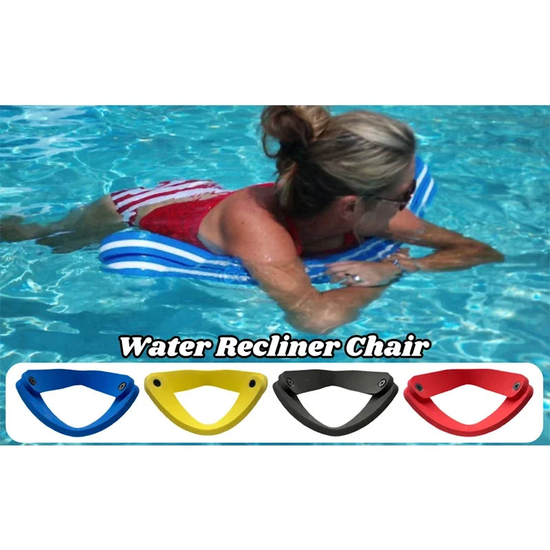 3-in-1 Floating Pool Chair with Adjustable Design