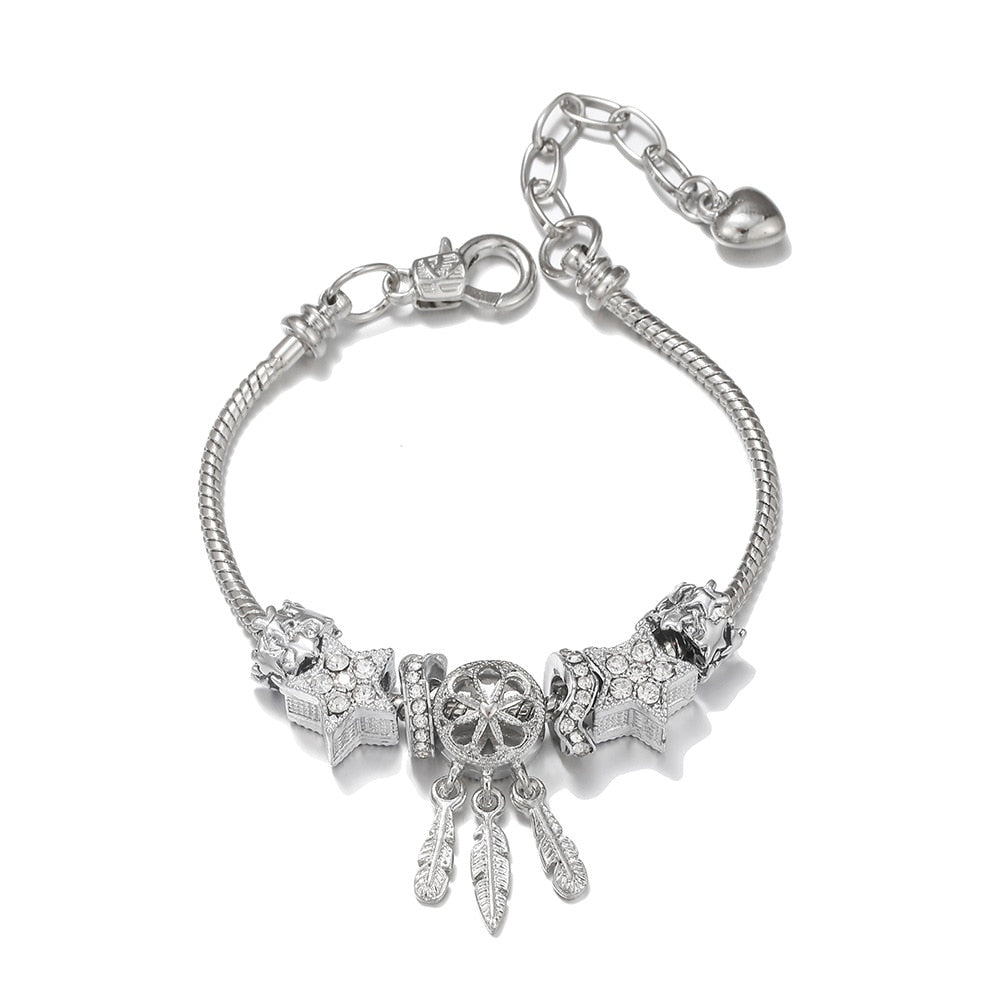 Dreamcatcher Charm Bracelet