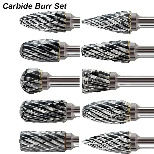 Tungsten Carbide Burr Set