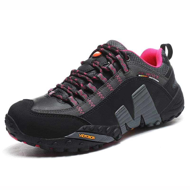 Ultimate Waterproof Hiking Shoes: Genuine Leather, Tactical Mountain Boots for Outdoor Adventurers