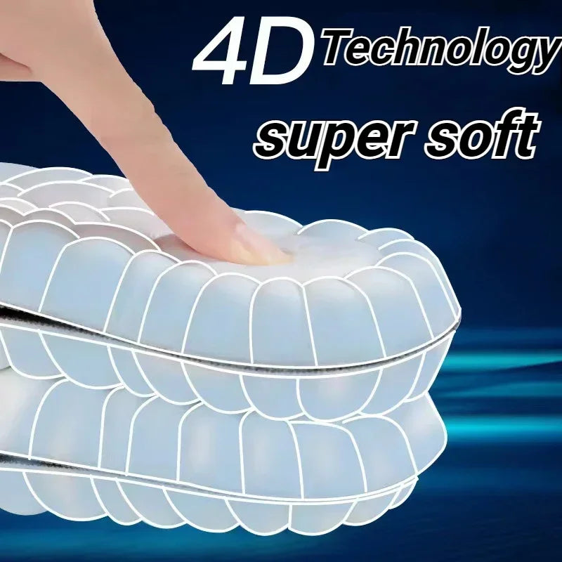 Cushioned Shoe Insoles with Arch Support for Men & Women