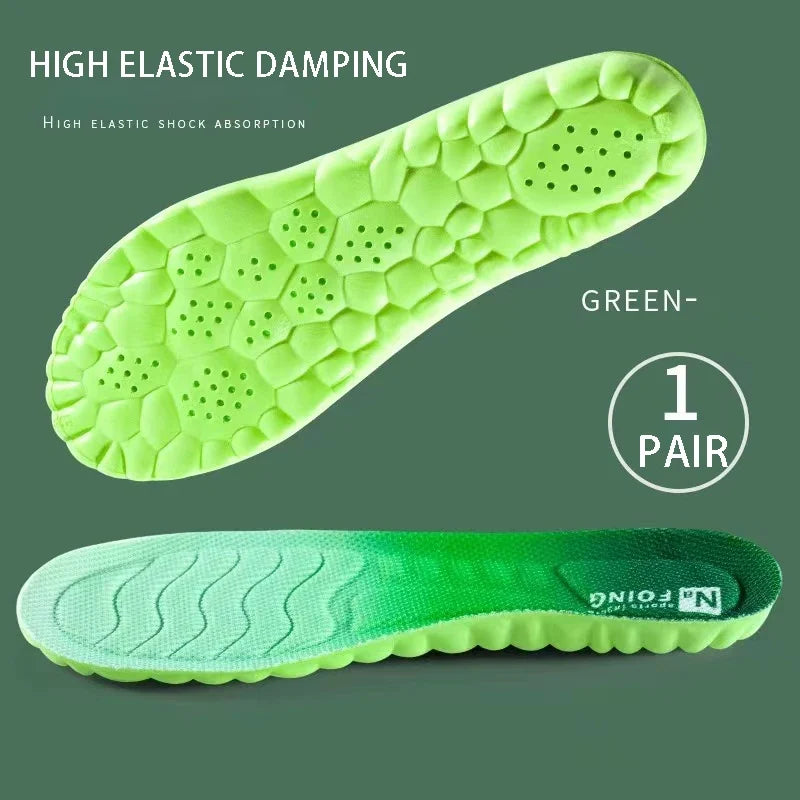 Cushioned Shoe Insoles with Arch Support for Men & Women