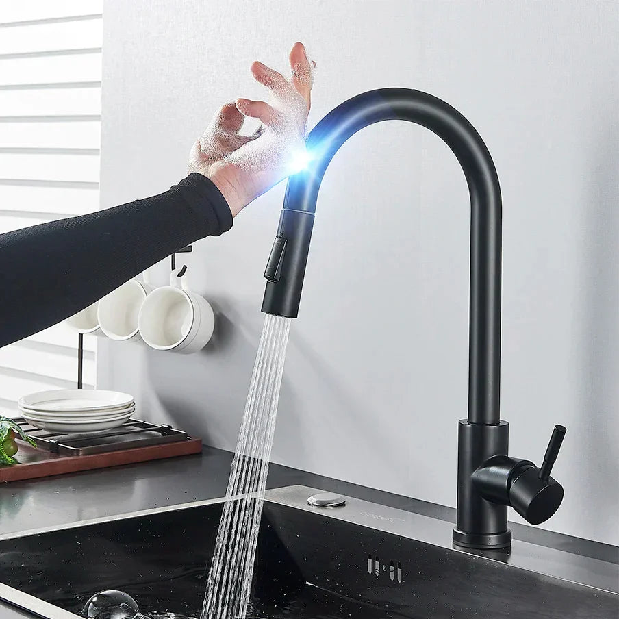 Kitchen Tap with Touch Sensor