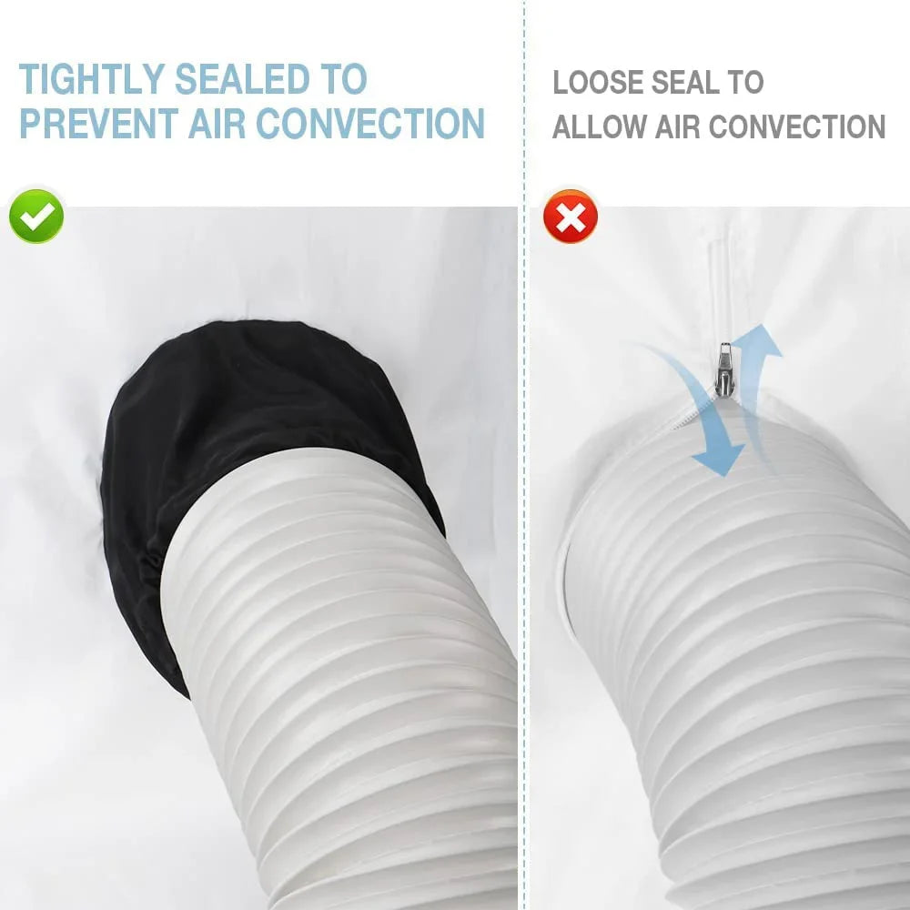 Portable Air Conditioner Window Sealing Kit for Tilt and Sliding Windows