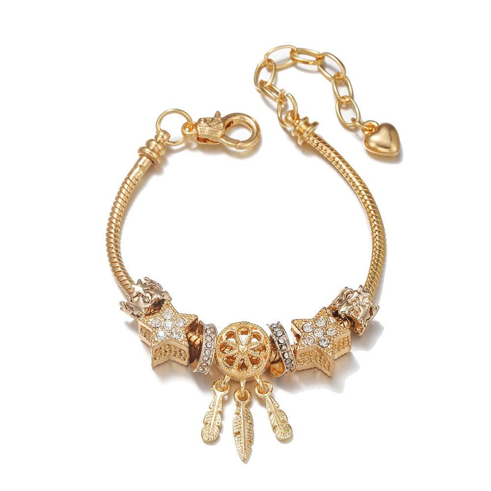 Dreamcatcher Charm Bracelet