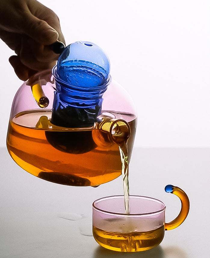 Tea Brewing Set With Teapot And Mug Urban Style Design