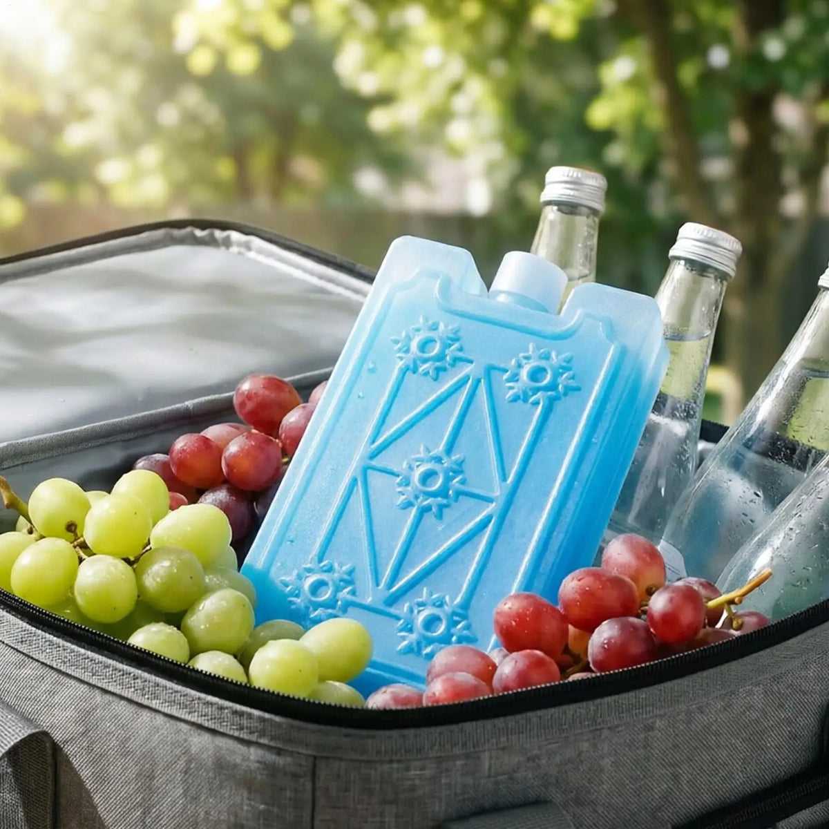 Rectangular Reusable Ice Pack for Cooler Boxes & Outdoor Trips