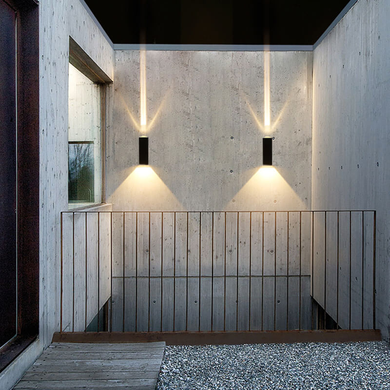 Waterproof LED Outdoor Wall Light Modern Patio and Garden Use