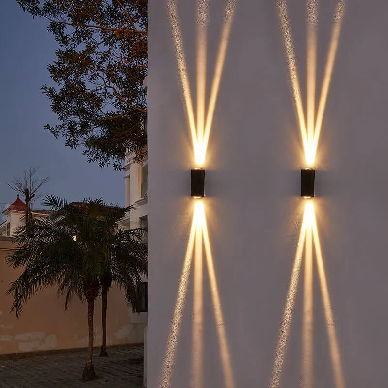 Waterproof LED Outdoor Wall Light Modern Patio and Garden Use
