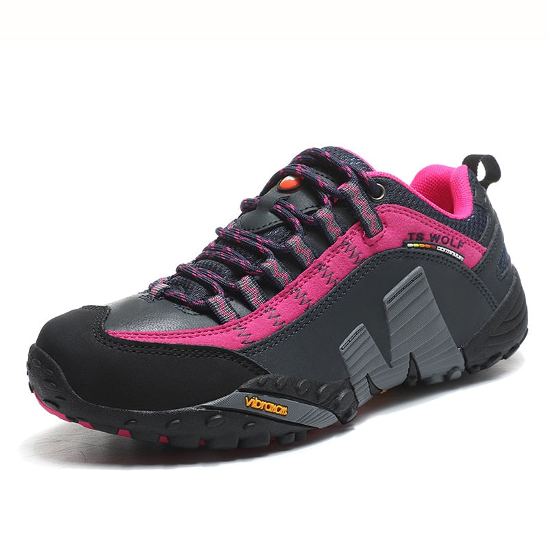 Ultimate Waterproof Hiking Shoes: Genuine Leather, Tactical Mountain Boots for Outdoor Adventurers