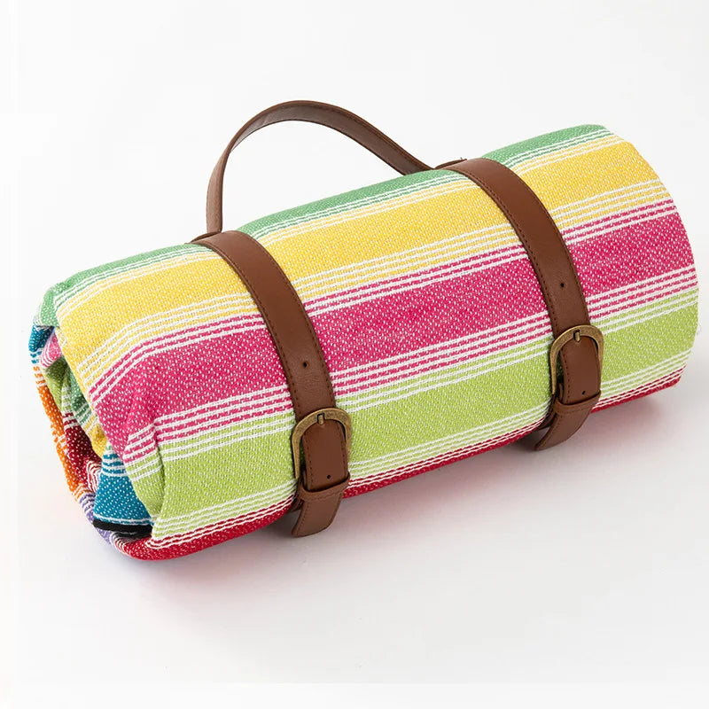 Portable Picnic Blanket for Beach, Park and Camping