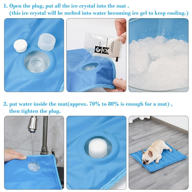Pet Cooling Mat Perfect for Hot Summer Days