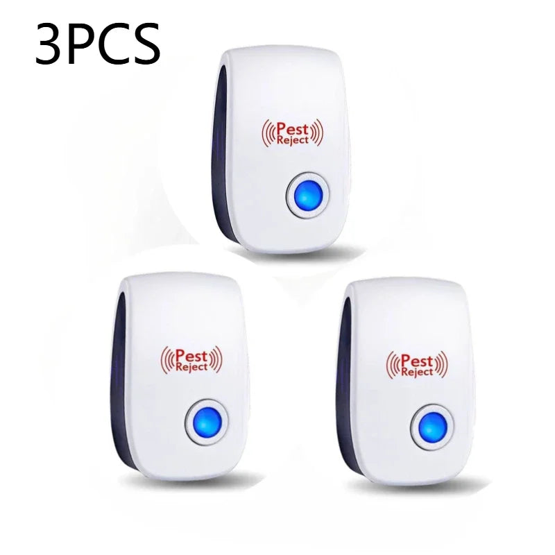 Indoor Ultrasonic Insect and Rodent Repeller Plug-In Device