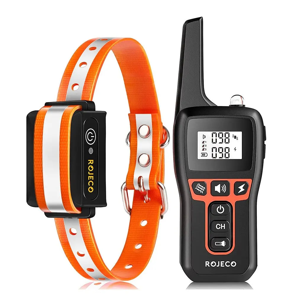 Long‑Range Waterproof Dog Training Collar with 3 Modes
