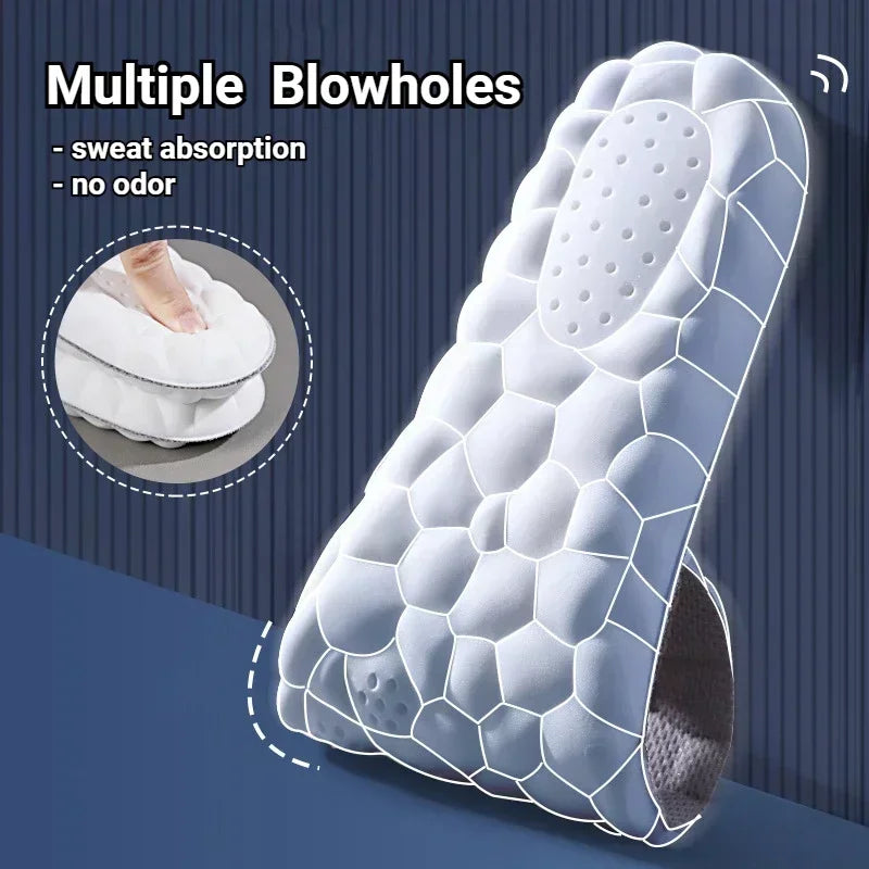 Cushioned Shoe Insoles with Arch Support for Men & Women