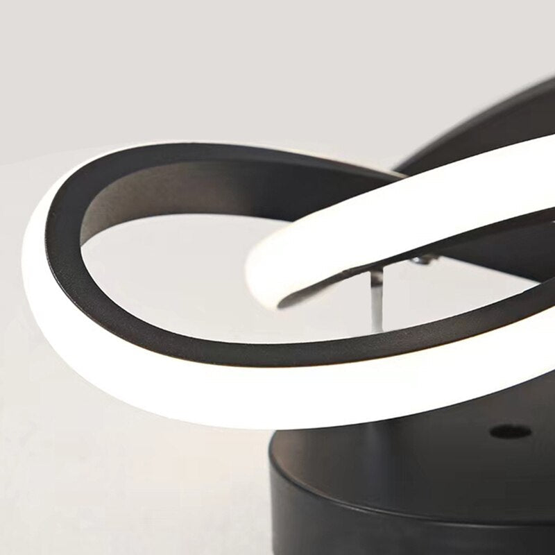 Contemporary 3-Ring Ceiling Light Adjustable LED Interior Fixture