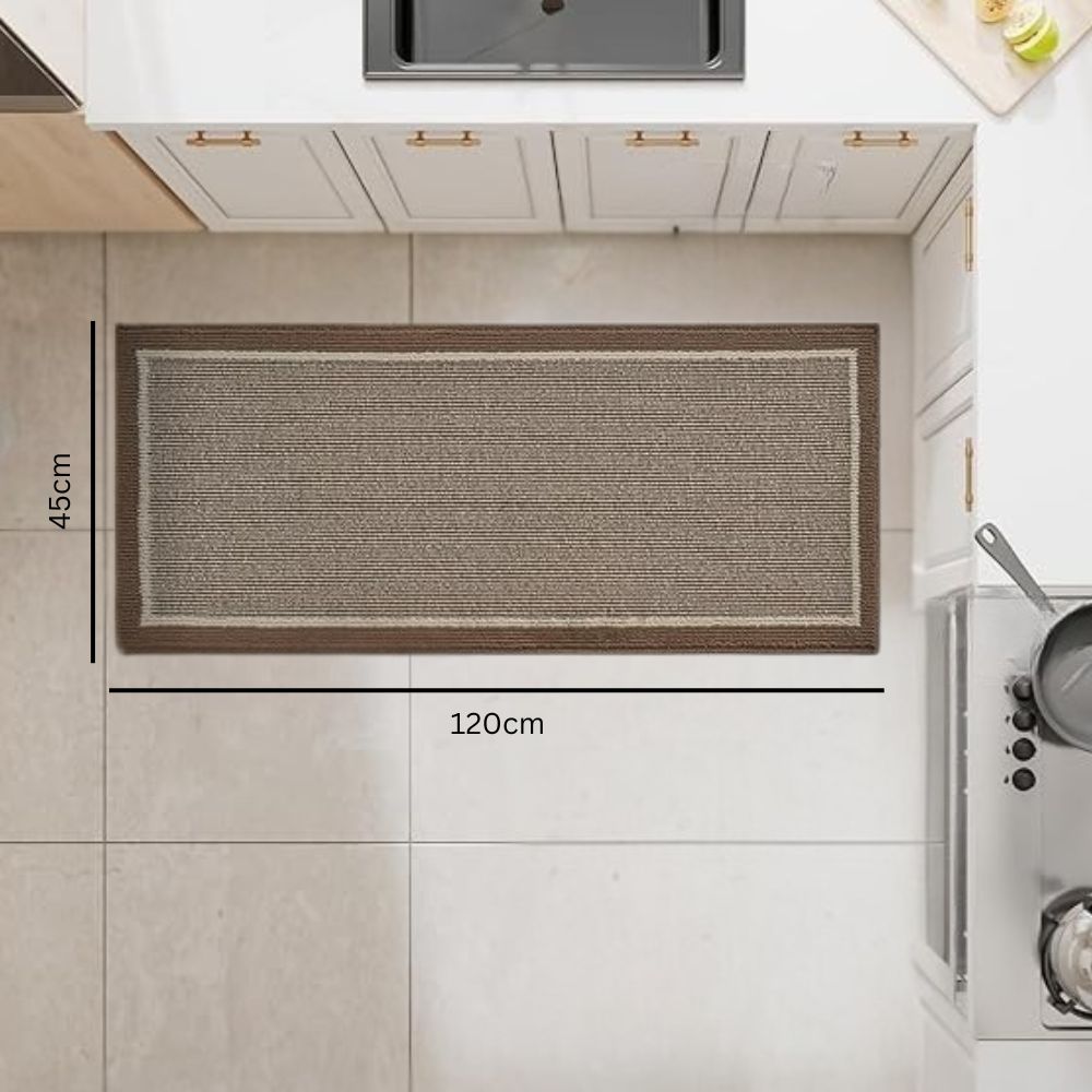 Durable Decorative Runner Rug for Kitchens & Hallways