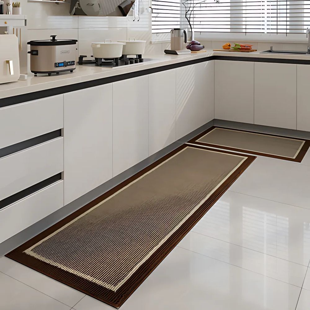 Durable Decorative Runner Rug for Kitchens & Hallways