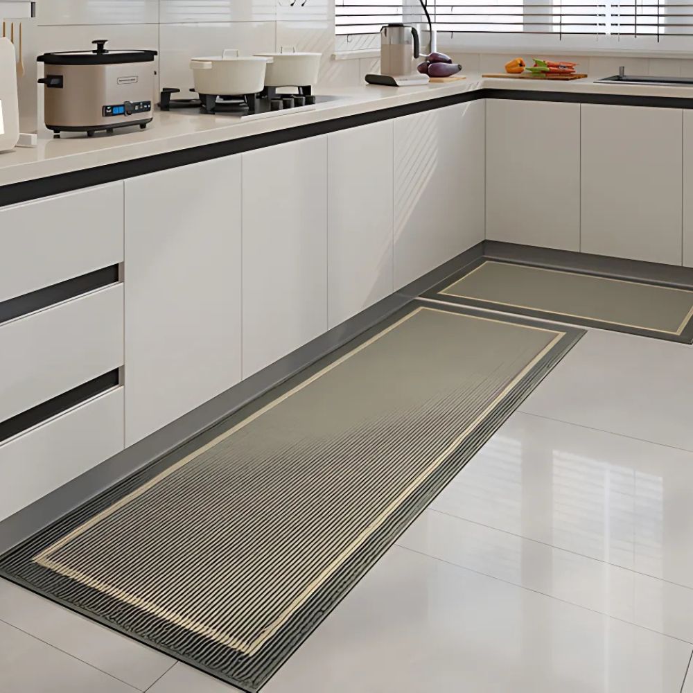 Durable Decorative Runner Rug for Kitchens & Hallways